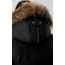 Mackage Trish Mid-Length Down Coat - Womens, Black / Natural Fur, Medium, Trish-R-Black-M