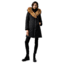 Mackage Trish Mid-Length Down Coat - Womens, Black / Natural Fur, Medium, Trish-R-Black-M