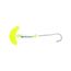 Macks Lure Smile Blade Super Slow Death Rig, Number 1 Hook, Chartreuse Scale Smile Blade/Silver TapeRed Bead/Flo Chartreuse Bead, 63327