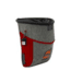 Mad Rock Wombat Chalk Bag, Grey/Red 870559005647