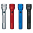 MagLite 2 D-Cell Heavy Duty Aluminum Water Resistant Flashlights