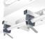 Magma Dual Extended Horizontal Round Rail Mount - Oversaze Rails 1-1/4in, T10-685