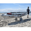 Malone Auto Racks ClipperTRX-S Deluxe Kayak/Canoe Cart, Balloon Beach Tires, MPG522-S