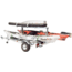 Malone Auto Racks Mega LowBed Trlr w/Tier, Spare, 2 Sets MegaWings, Cargo Box, 2 Rod Tubes, MPG550-LBM