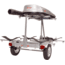 Malone Auto Racks MicroSport LowBed 2 Kayak Trailer Package, 2 Sets MegaWing, Cargo Box, Rod Tube, Spare Tire, MPG464-LBTM