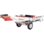 Malone Auto Racks MicroSport LowBed 2 Kayak Trailer Package, 2 Sets MegaWings and Spare Tire, MPG464-LBM