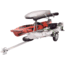 Malone Auto Racks MicroSport LowBed 2 Kayak Trailer Package, 2 Sets Saddle Up, Cargo Box, Rod Tube, Spare Tire, MPG464-LBTS