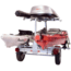 Malone Auto Racks MicroSport LowBed 2 Kayak Trailer Package, 2 Sets Saddle Up, Cargo Box, Rod Tube, Spare Tire, MPG464-LBTS