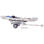 Malone Auto Racks XtraLight LowMax 2 Kayak Trailer Package, 2 Sets Bunks, MPG596XB2