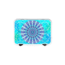 Mammoth Coolers Cruiser 20 Hard Cooler, Bohemian Blue Decal Wrapped, White, MC20W-NL-BBL-DW