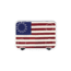 Mammoth Coolers Cruiser 30 Hard Cooler, Betsy Ross Decal Wrapped, White, MC30W-NL-BRF-DW