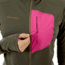Mammut Aconcagua Light ML Hooded Jacket, Olive Melange-Pink, L, 1014-00700-40070-115