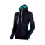 Mammut Alnasca Hooded Midlayer Jacket - Womens, Black-Atoll, M, 1014-00370-00216-114