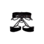 Mammut Comfort Fast Adjust Harness - Mens, Black Safety Orange, Small, 2020-00920-00430-111
