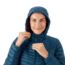 Mammut Convey Insulated Hooded Jacket - Women's, Extra Small, Wing Teal/Pepper, 1013-00250-50265-112
