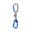 Mammut Crag Indicator Express Quickdraw Set, Straight Gate/Bent Gate, Silver-Ultramarine, 10 cm, 2040-02180-31200-10