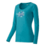 Mammut Kaska Longsleeve Women-Ocean/Viola-Small