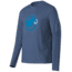 Mammut Logo Longsleeve - Men's-Marine Melange-Small