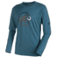 Mammut Logo Longsleeve - Men's-Orion Melange-X-Small