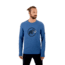 Mammut Logo Longsleeve - Mens, Ultramarine Melange, S, 1041-07081-5968-113