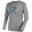 Mammut Logo Longsleeve Tee - Men's-Stone Grey Melange/Orion-Medium