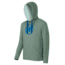 Logo ML Hoody - Mens-Granit Melange/Dark Cyan-Large