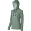 Logo ML Hoody - Womens-Granit Melange/Lavender-Medium