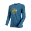 Mammut Mens Mammut Logo Longsleeve, Jay Melange-Aloe, L, 1041-07081-50014-115