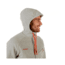 Mammut Mens Mammut Logo ML Hooded Jacket, Granit Melange-Dark Orange, Small, 1010-23270-0578-113