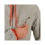 Mammut Mens Mammut Logo ML Hooded Jacket, Granit Melange-Dark Orange, Small, 1010-23270-0578-113