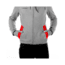 Mammut Mens Mammut Logo ML Hooded Jacket, Granit Melange-Dark Orange, Small, 1010-23270-0578-113