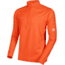Mammut MTR 141 Half Zip Longsleeve Tee - Men's-Dark Orange-Small