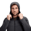 Mammut Nair ML Hooded Jacket - Mens, Black Melange, Large, 1014-00800-0033-115