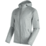 Mammut Runbold ML Hooded Jacket - Men's-Granit Melange-Small