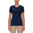 Mammut Sertig T-Shirt - Womens, Marine/Black, Large, 1017-00140-5975-115