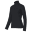 Mammut Snow Zip Longsleeve - Womens-Black-Large