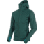 Mammut Ultimate V Softshell Hooded Jacket - Mens, Dark Teal-Teal Melange, 2XL, 1011-00061-40010-117