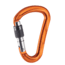 Mammut Wall HMS Screw Gate Carabiner-Orange