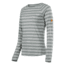 Mammut Wall Longsleeve - Women's-Light Grey Striped-Large