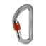 Mammut Wall Micro Lock Screw Gate Carabiner-Grey