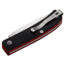 Manly Wasp 14C28N Folding Knife, Red/Black, Small, 01ML052