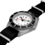 Marathon Arctic Steel Navigator W/ Date On Nylon Defstan Watch, White, 41mm, WW194013SS-0503