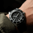 Marathon Steel Navigator w/ Date Automatic Unisex Watches, 41mm, Sapphire, Ballistic Nylon Strap, Black, WW194030SS-0101