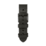 Marathon Cross Hatch 2-Piece Strap, Italian Leather, IP Black Buckle, 20mm, Moss Green, Standard, WS-LT-MGBK-20-ST