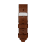 Marathon Cross Hatch 2-Piece Strap, Italian Leather, Parkerized Buckle, 20mm, Cognac, Standard, WS-LT-CGPS-20-ST