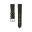 Marathon Cross Hatch 2-Piece Strap, Italian Leather, Parkerized Buckle, 20mm, Moss Green, Standard, WS-LT-MGPS-20-ST