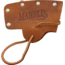 Marbles Axe Blade Cover, Brown Leather Construction, Leather Lanyard, Fits Small Axe Blades 3in Or Less, MR10SL/ LARGE AXE COVER