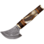 Marbles Damascus Tundra Ulu Knife, 8 1/8in. MR812D
