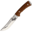 Marbles Fixed Blade Wood Knife, 5.5 stainless clip point blade, Brown checkered wood handle, MR561 / HK8951-105
