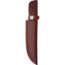 Marbles Hunter Horn Handle Knife, 10.5in Overall, 5.75in Satin SS Clip Point Blade, Jigged Horn Handle, Brown Leather Sheath, MR448 /EG-713